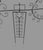 Mid 20th Century Primitive Country Folk Art Twisted Metal Directional Weathervane with Figural Chicken For Sale - Image 10 of 12