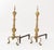 Pair of Federal Style Brass Andirons For Sale - Image 4 of 10