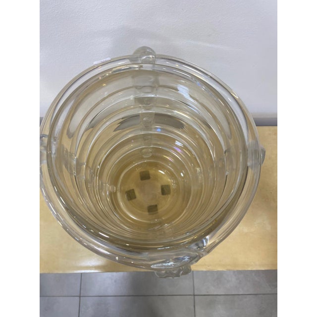 Murano Glass Vase with Pure Gold by Costantini, 1990s For Sale - Image 10 of 11