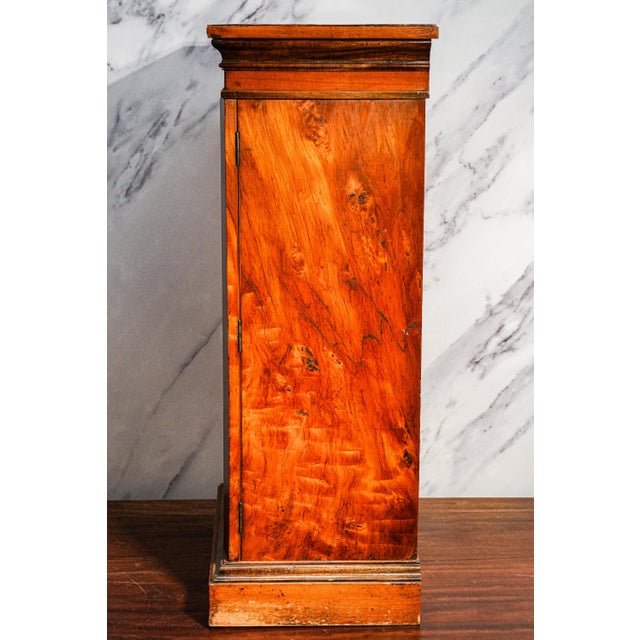 Amazing Antique Wellington Cabinet 19th Century English Wooden 10 Drawer Chest Collector Storage English Home Decor For Sale - Image 11 of 17
