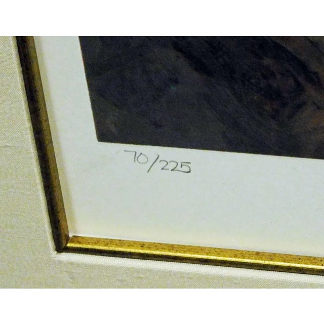 Royo "Cala en Mallorca" Spain, Hand Signed & Numbered Art, Ocean Flower For Sale - Image 4 of 8