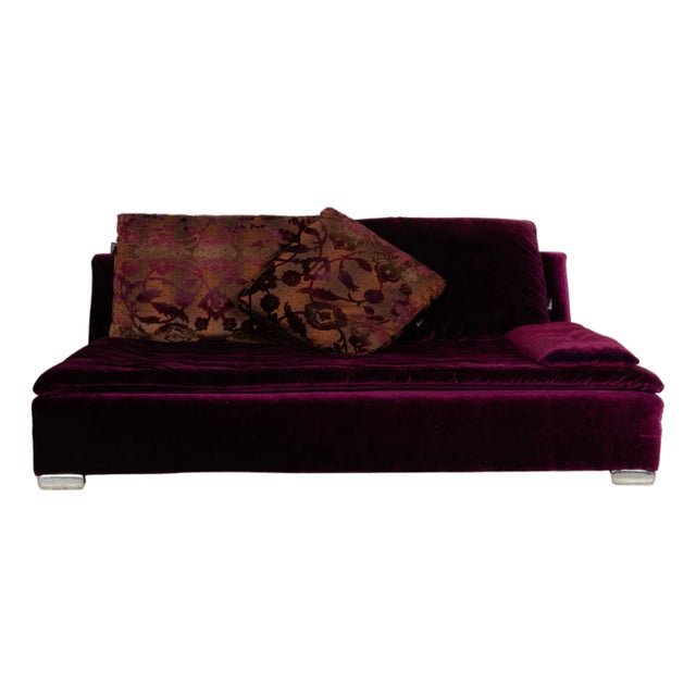 Filousof 4-Seater Sofa in Purple Upholstery from Bretz For Sale