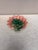 French Country 1890s French Majolica Dish Leaf Onnaing For Sale - Image 3 of 5