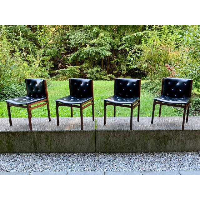Mid-Century Danish Style Chairs, 1960s, Set of 4 For Sale - Image 13 of 18