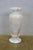 Vintage Carved Onyx Alabaster Grecian Style Flower Bud Vase Urn 10" For Sale - Image 11 of 13