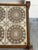 Oak Small Table Patterned Ceramic Tile Top Danish Vintage Accent Side End Table 1970s For Sale - Image 4 of 10