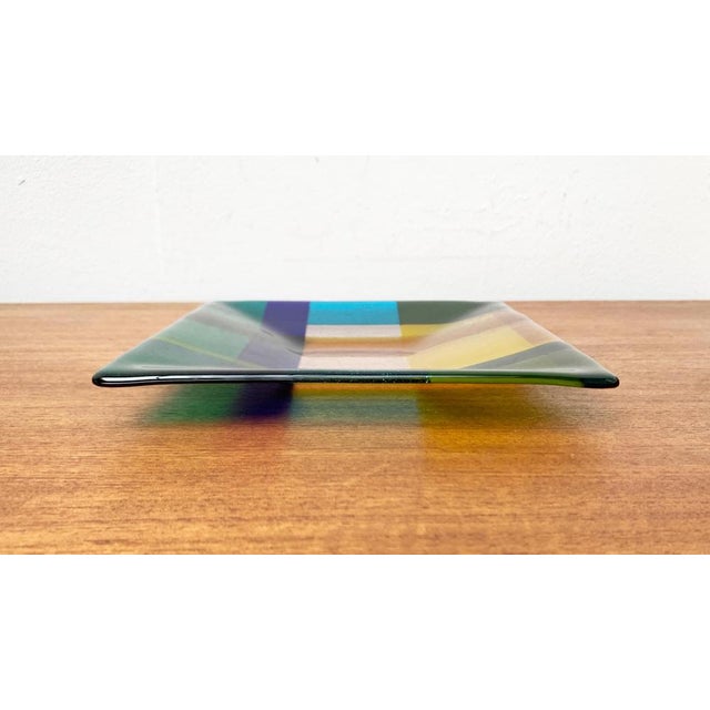 Vintage Danish Art Glass Bowl from Greve Glaskunst, 1980s For Sale - Image 4 of 18