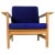 Danish Fully Restored Oak Easy Chair by Soren Holst for Fredericia Furniture, 1980s For Sale - Image 11 of 11