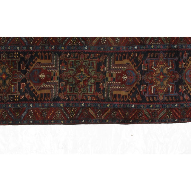 1910s Early 20th Century Antique Persian Serapi Runner - 2′10″ × 15′ For Sale - Image 5 of 7