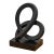 Restoration Hardware Cast Metal Abstract Sculpture #4 For Sale