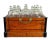 Early 19th Century Early 19th Century Regency Mahogany and Ebony Inlaid Bottle Caddy - 18 Pieces For Sale - Image 5 of 13