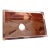 Undermount Copper Sink With Brass Drain For Sale