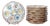 Eight French Quimper 19th Century HB Manufacture Oyster Plates with Floral Motif For Sale
