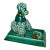 Mid 20th Century French Poodle Frame Card Holder Figurine For Sale