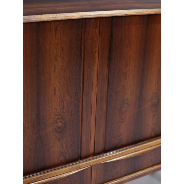 Highboard with Bar Section in Rosewood by E. W. Bach for Sejling Skabe, Denmark, 1960s For Sale - Image 15 of 18