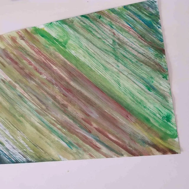 Early 21st Century Contempologyc, Strip Nature, Original Tempera on Paper, 2020 For Sale - Image 5 of 6