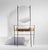 Metal Vintage Wood and Glass Console Table by Vittorio Dassi, Italy For Sale - Image 7 of 12