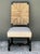 Late 20th Century Vintage Ralph Lauren Rush Seat Chair For Sale - Image 5 of 12