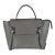 Grey Grained Calfskin Micro Belt Bag For Sale