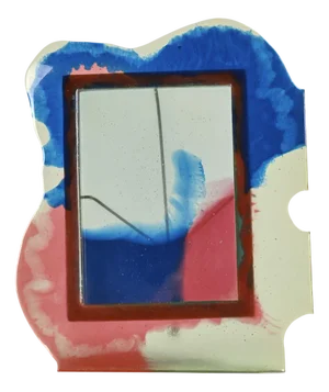 Colored Fish Design Resin Frame from Gaetano Pesce, Italy, 1990s