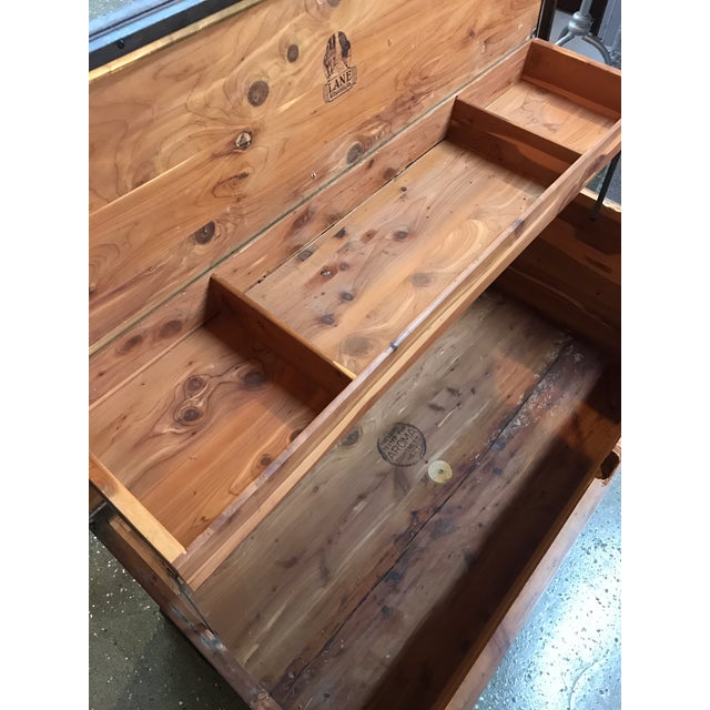 Lane Red Cedar Chest Chairish