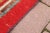 1979 Tribal Red Medallion Runner Rug For Sale - Image 9 of 10