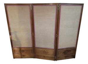 Double Sided Trifold Privacy Screen or Room Divider