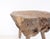 Primitive Wabi Sabi Wooden Chopping Block Side Table, Early 20th Century For Sale - Image 11 of 18