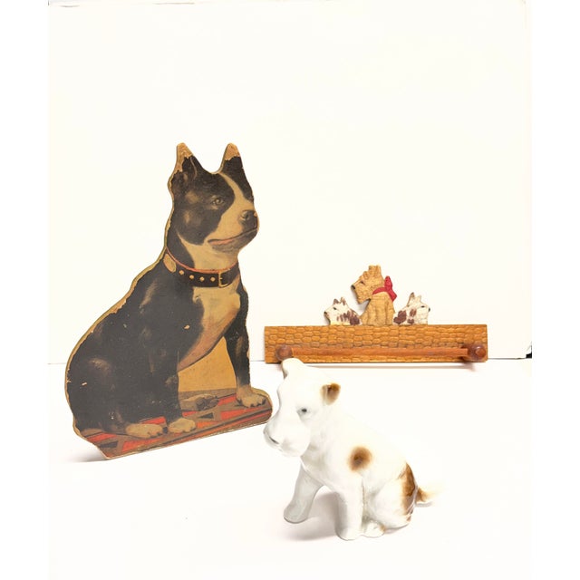 Vintage Dog Terriers Set/3 For Sale - Image 4 of 14