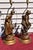 1950s Pair L&F Moreau Art Nouveau Brass Spelter Lamps For Sale - Image 10 of 11