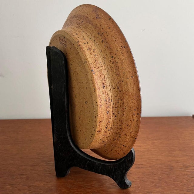 Glazed Ceramic Bowl by Helle Allpass, Denmark, 1970s For Sale - Image 4 of 8