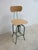 Industrial Vintage Toledo Drafting Industrial Tall Counter Swivel Bar Stool Chair C For Sale - Image 3 of 11