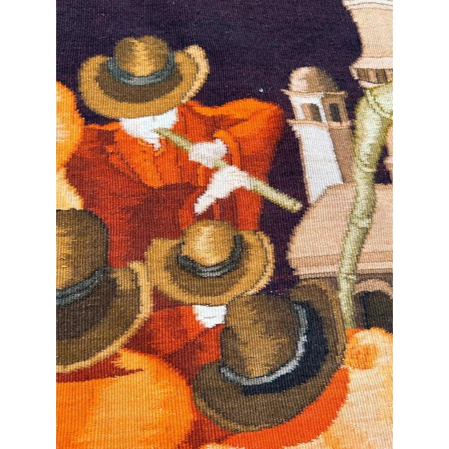 1950s Bolivian Hand Woven Tapestry, 1950s For Sale - Image 5 of 18