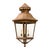 French Grande French Antique Brass and Glass Lantern, Circa 1920 For Sale - Image 3 of 9
