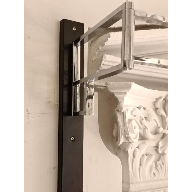 Mid-Century Modern Articulated Steel Wall Lamp by Goffredo Reggiani, Italy, 1970s For Sale - Image 3 of 9
