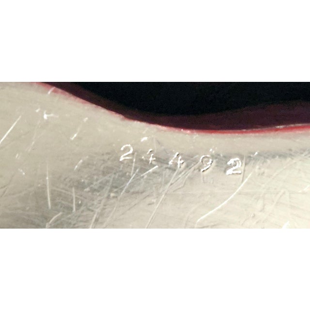 Metal Rocaille Style Minerva Silver Dishes, Set of 2 For Sale - Image 7 of 15