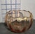 1900 - 1909 Antique French Legras St. Denis Pink Optic Glass Finger Bowl Candy Gold Gilded For Sale - Image 5 of 7