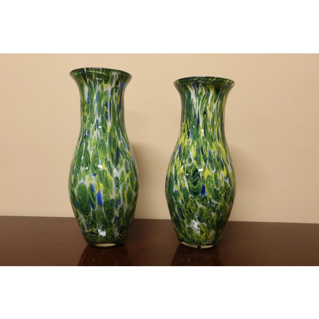 Mid Century Modern Art Glass Vases For Sale In Philadelphia - Image 6 of 6