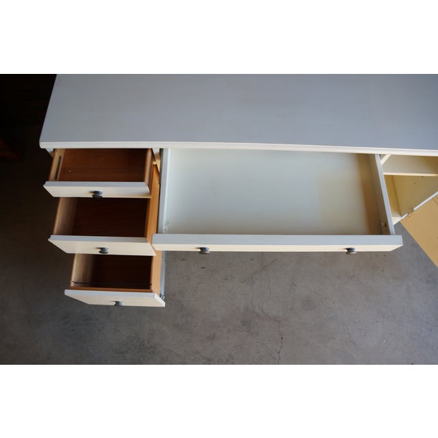 2010s Ethan Allen Tango Desk and Chair For Sale - Image 5 of 12