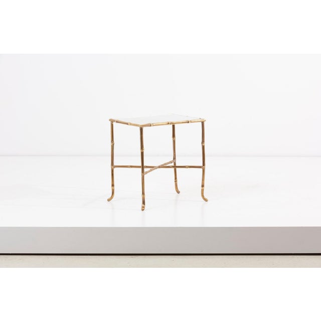 1960s Nesting Tables with Mirrors by Maison Baguès, France, Set of 3 For Sale - Image 5 of 18