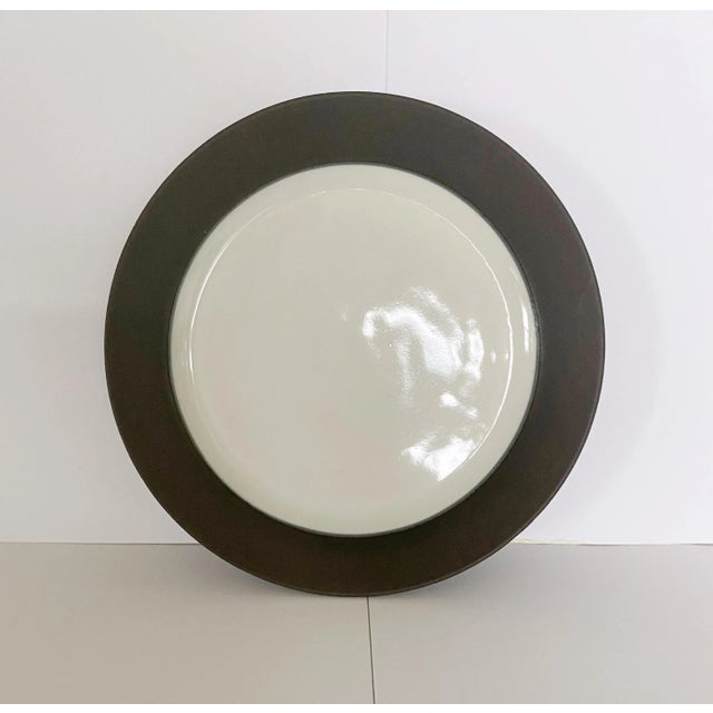 Mid-Century Modern Mid-Century Jens H. Quistgaard for Dansk Matte Flamestone Pottery Small Plates - Set of 8 For Sale - Image 3 of 6