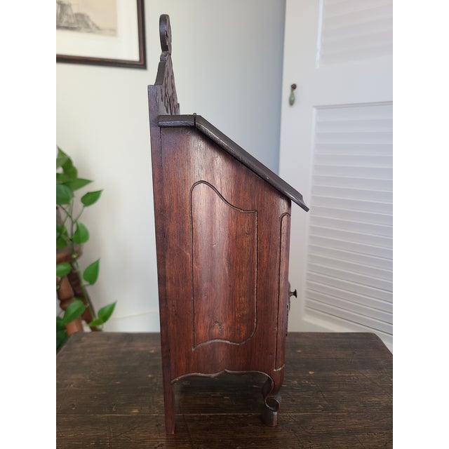 Antique 19th Century French Provincial Salt & Flour Box For Sale - Image 9 of 18