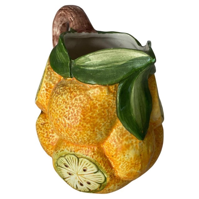 Thus Jug is a very nice model. It is large, and it's Fruits form is totally unusual. It has been made in France circa...