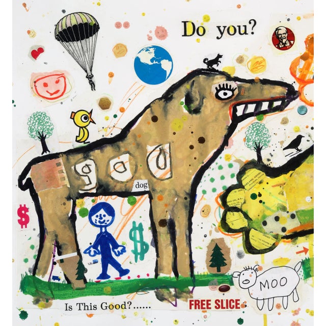 Contemporary "Beasts of Burden" Original, Contempory Mixed Media Painting by Brian McDonald For Sale - Image 3 of 4