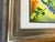 Late 20th Century Framed Colorful Painting of Blue Jay Bird & Birdhouse Signed - Pair For Sale - Image 4 of 8