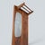 Metal Mid-Century Modern Walnut Hall Stand with Mirror and Umbrella Stand and Shoe Cabinet, 1960s For Sale - Image 7 of 9