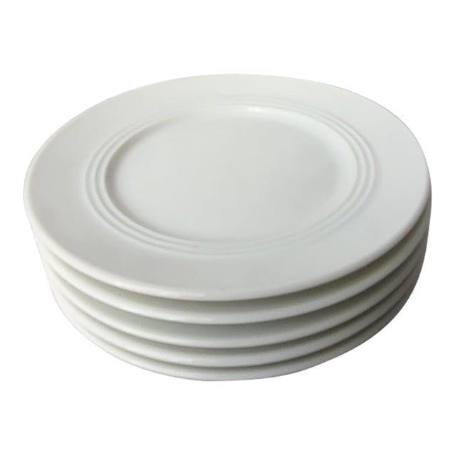 Vintage Mid-Century Modern Melitta Bread Plates - Set of 5 For Sale