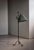 Art Deco Scandinavian Floor Lamp in Wrought Iron with Pleated Shade, 1930s For Sale - Image 14 of 17