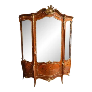 19th Century French Gilt Bronze Vitrine