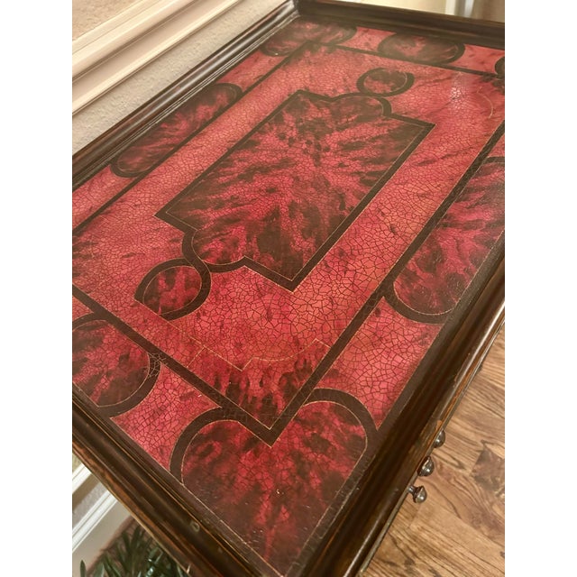 1990s Faux Tortoise Shell Accent Chest by Theodore Alexander For Sale In Dallas - Image 6 of 10